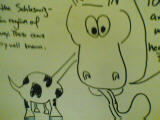The cow
