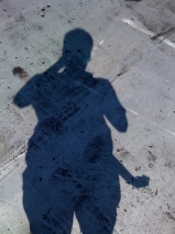 Guitar shadow