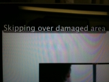 DVD's blue screen of death :(